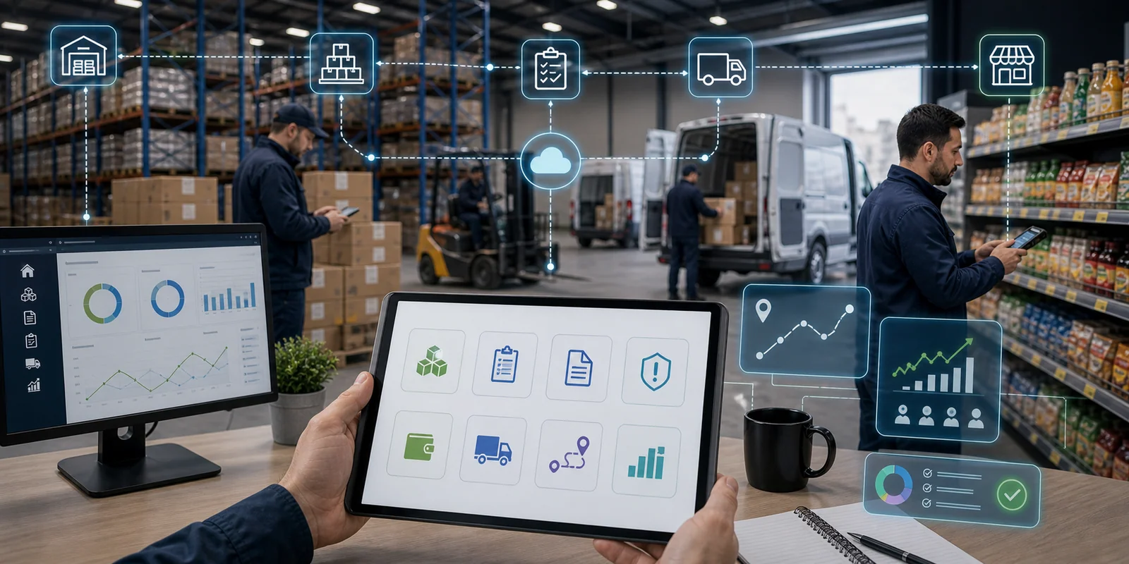 DMS за FMCG: какво трябва да покрива една добра Distribution Management System