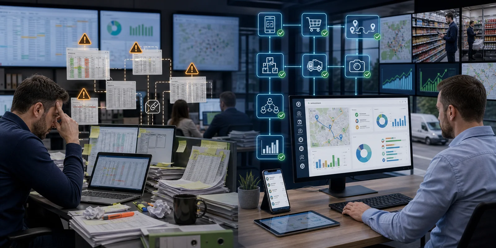 Excel срещу FMCG платформа: кога таблиците спират да работят