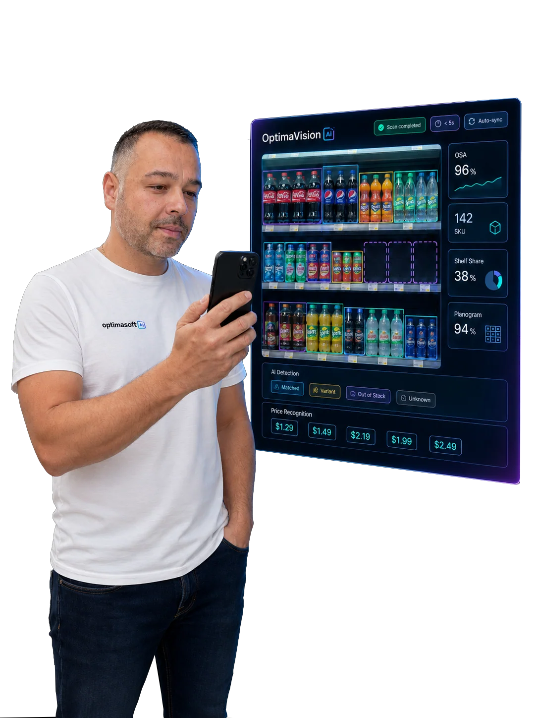 Optimasoft за напитки - перфектно изпълнение на рафта